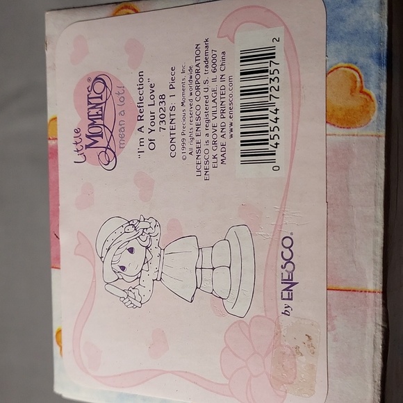 Vintage 1999 Precious Moments ""I'm A Reflection Of Your Love" Figurine - Picture 7 of 8